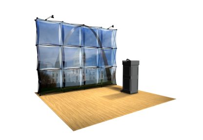 Xpressions SHEER Pop-Up Display 4x3 B