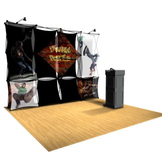 Xpressions SHEER Pop-Up Display 4x3 A