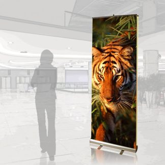 Pronto 2 Double-Sided Graphic Retractable Banner Stand