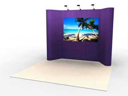 FF-107 Intro Portable Tradeshow Display Fabric Flat Panel