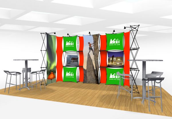 Xpressions CONNEX 20 Ft Trade Show Display Kit B