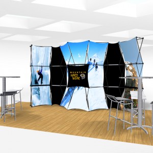 Xpressions CONNEX 20 Ft Trade Show Display Kit D