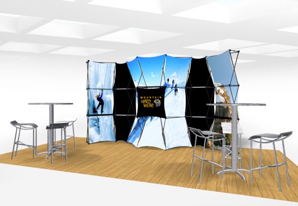 Xpressions CONNEX 20 Ft Trade Show Display Kit D