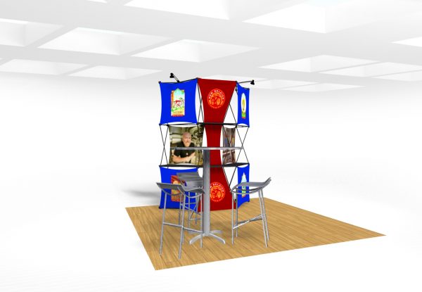 Xpressions CONNEX 10 Ft trade show display Kit B