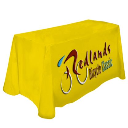 Table Cover Dye Sublimation Front Panel Printing 4 ft Table